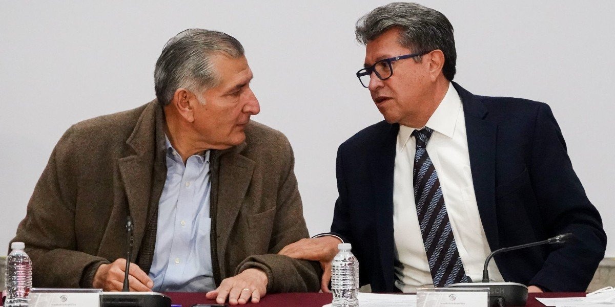 Ricardo Monreal reconoce a Adán Augusto como candidato a 2024