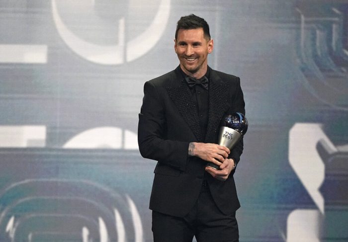 Lionel Messi recibe el "The Best" 2023