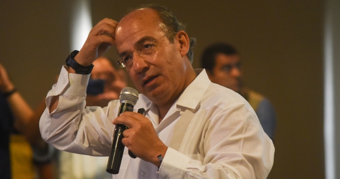 El expresidente Felipe Calderón.