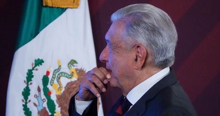 El Presidente Andrés Manuel López Obrador.