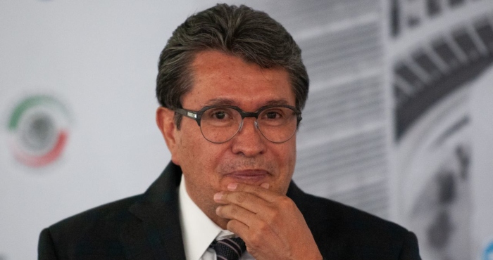 El Senador de Morena, Ricardo Monreal.
